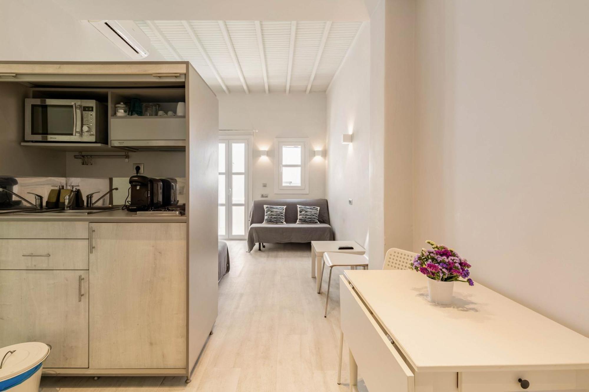 Апартаменты Elenitas Flat Next To The Windmills Mykonos Town Экстерьер фото